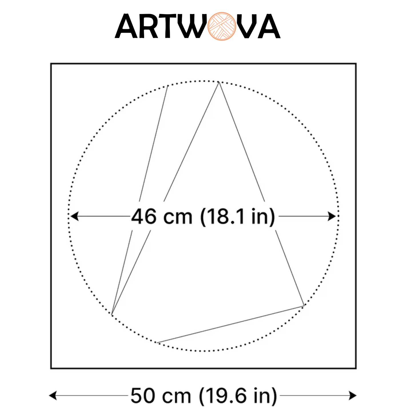 Decorative String Art Portrait